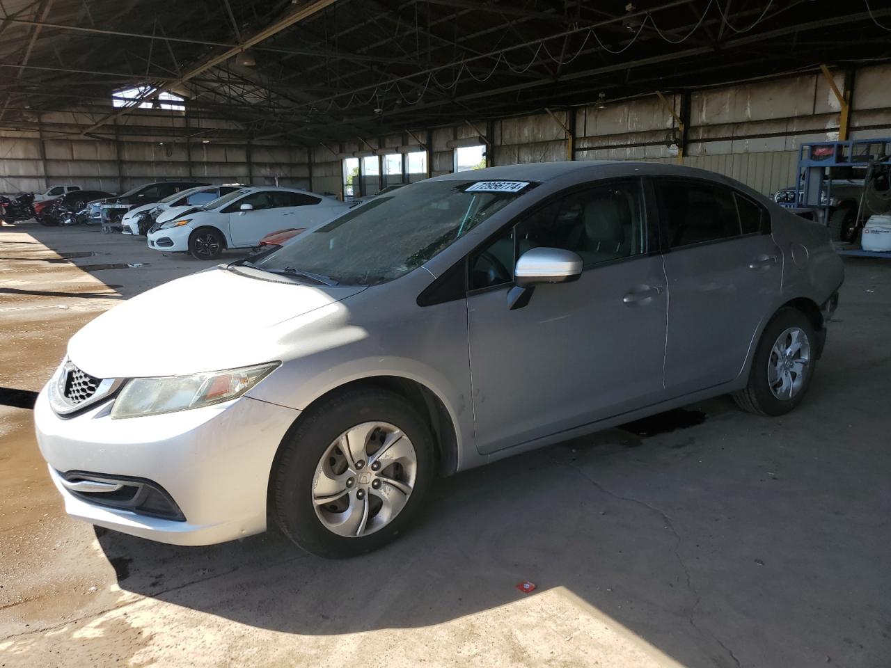 2014 Honda Civic Lx VIN: 19XFB2F58EE052137 Lot: 72956774