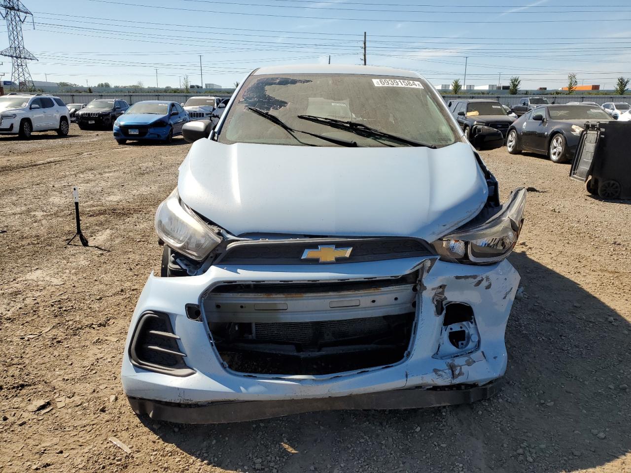 2016 Chevrolet Spark Ls VIN: KL8CB6SA9GC619214 Lot: 69391584