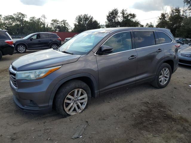 2016 Toyota Highlander Le