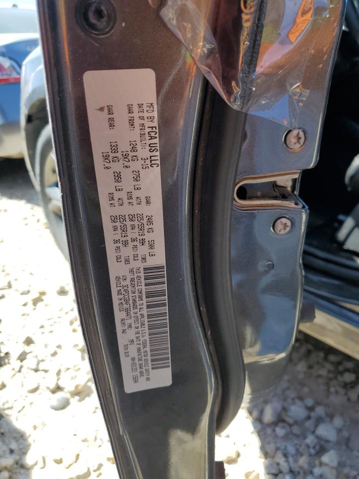 2015 Dodge Journey Crossroad VIN: 3C4PDCGB4FT664471 Lot: 72528824