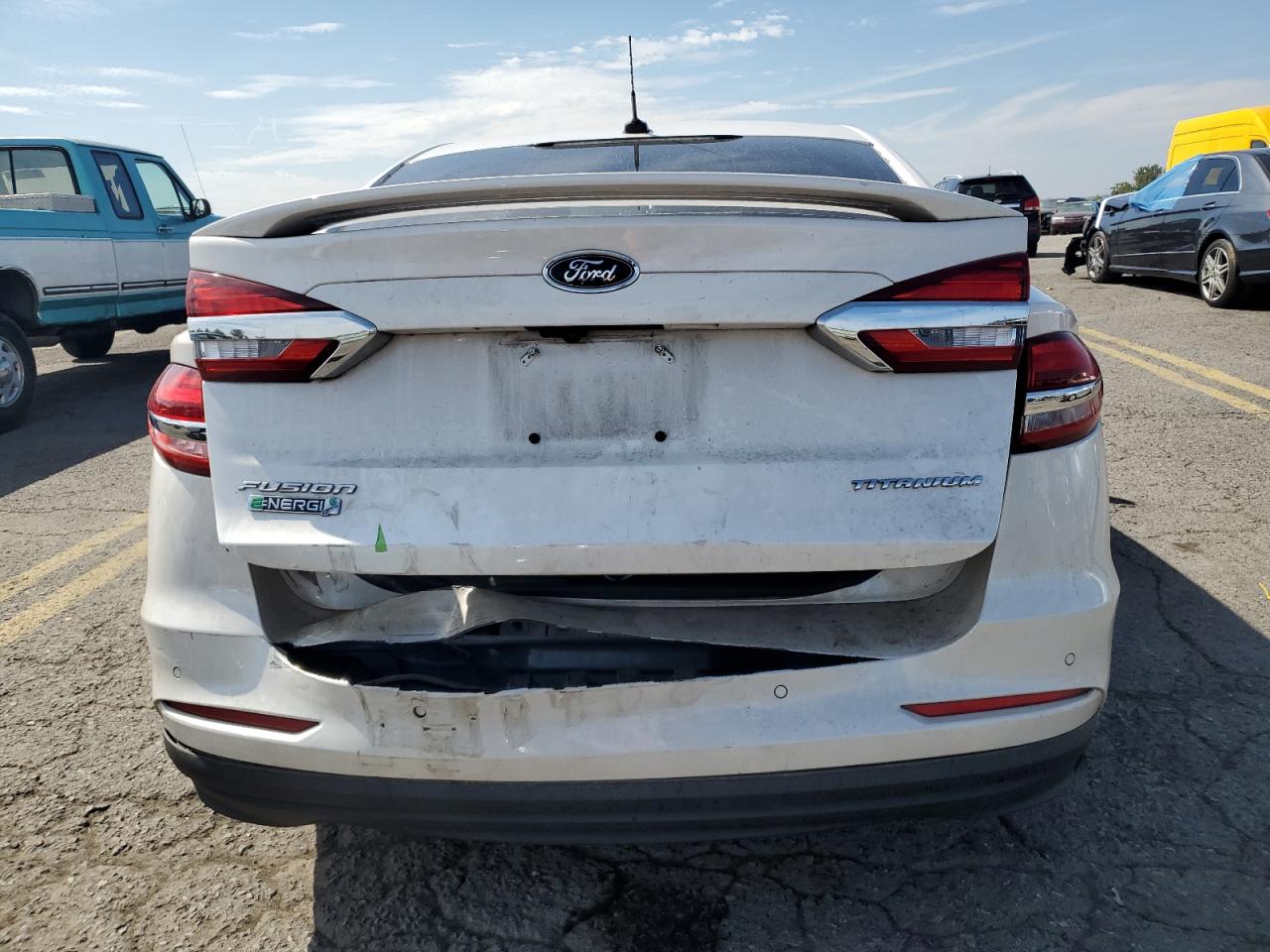 2019 Ford Fusion Titanium VIN: 3FA6P0SU2KR158712 Lot: 72196914