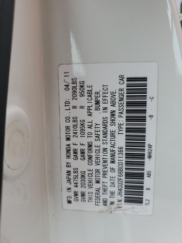 JH4CU2F66BC011366 2011 Acura Tsx