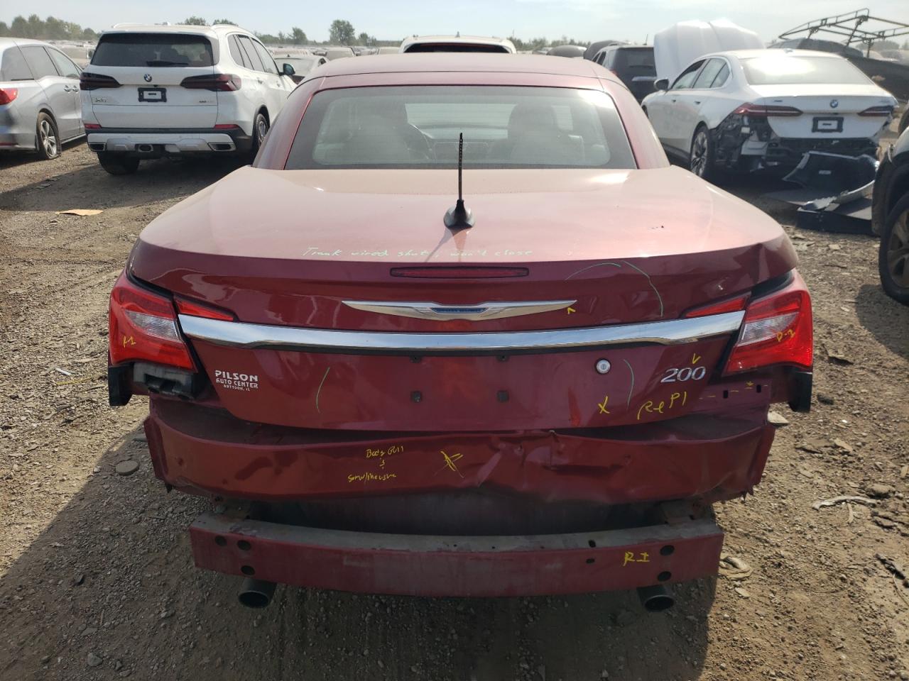 1C3BCBFG7CN249956 2012 Chrysler 200 Limited