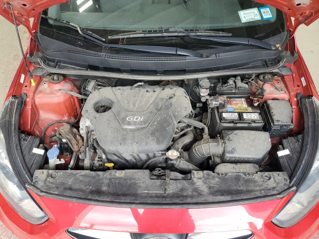 2013 Hyundai Accent Gls VIN: KMHCU4AE0DU300411 Lot: 72683174