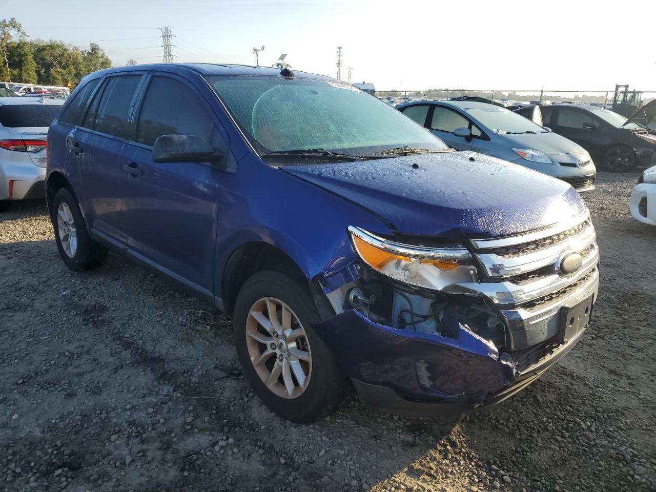 VIN 2FMDK3GC5EBA04673 2014 FORD EDGE no.4