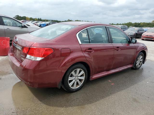  SUBARU LEGACY 2012 Бордовий