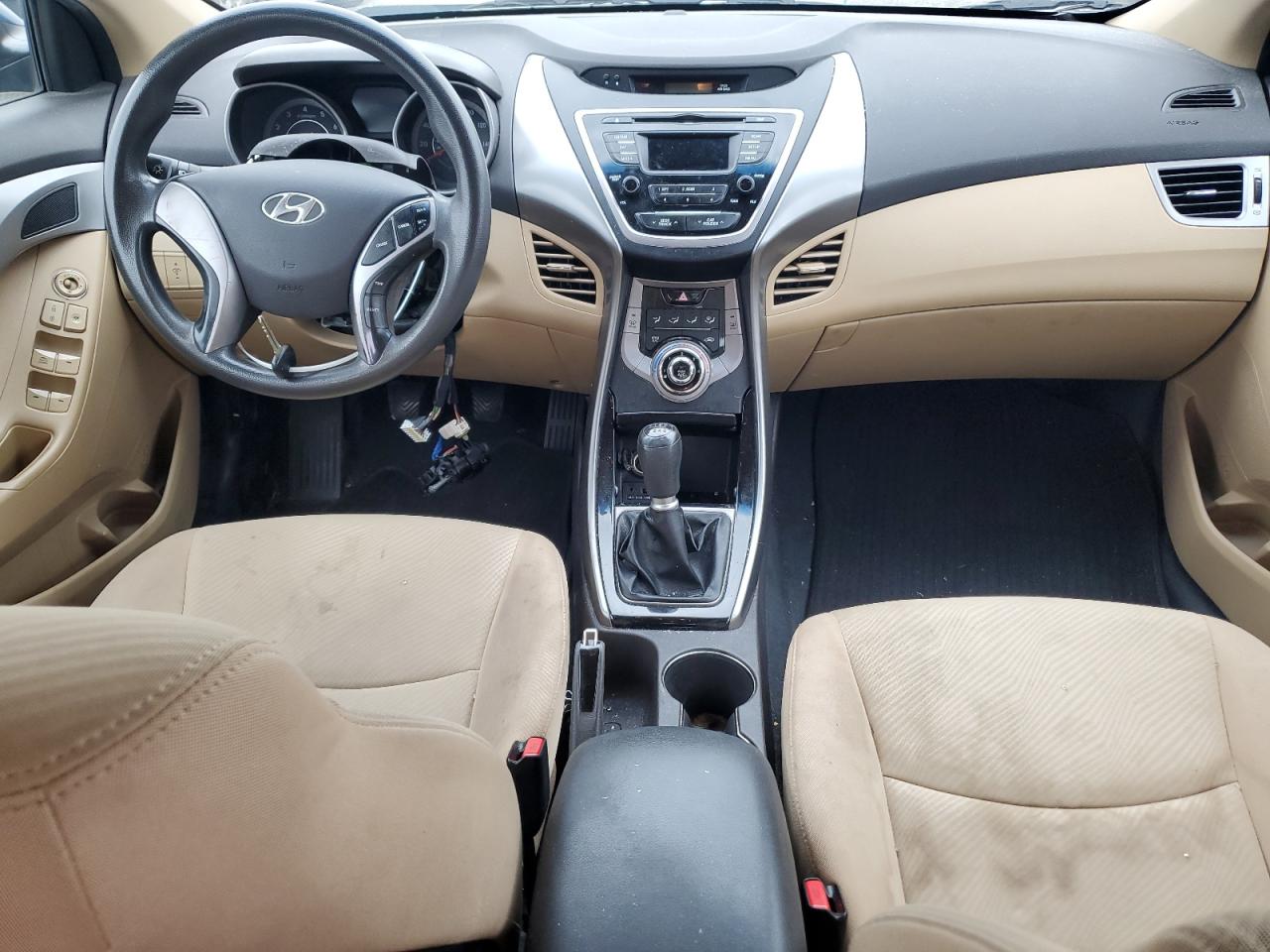 KMHDH4AE0DU993568 2013 Hyundai Elantra Gls