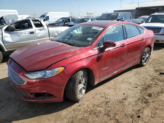  FORD FUSION 2017 Червоний