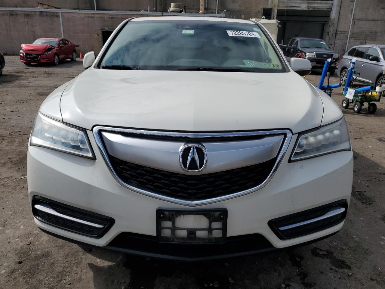 VIN 5FRYD4H49GB050833 2016 ACURA MDX no.5