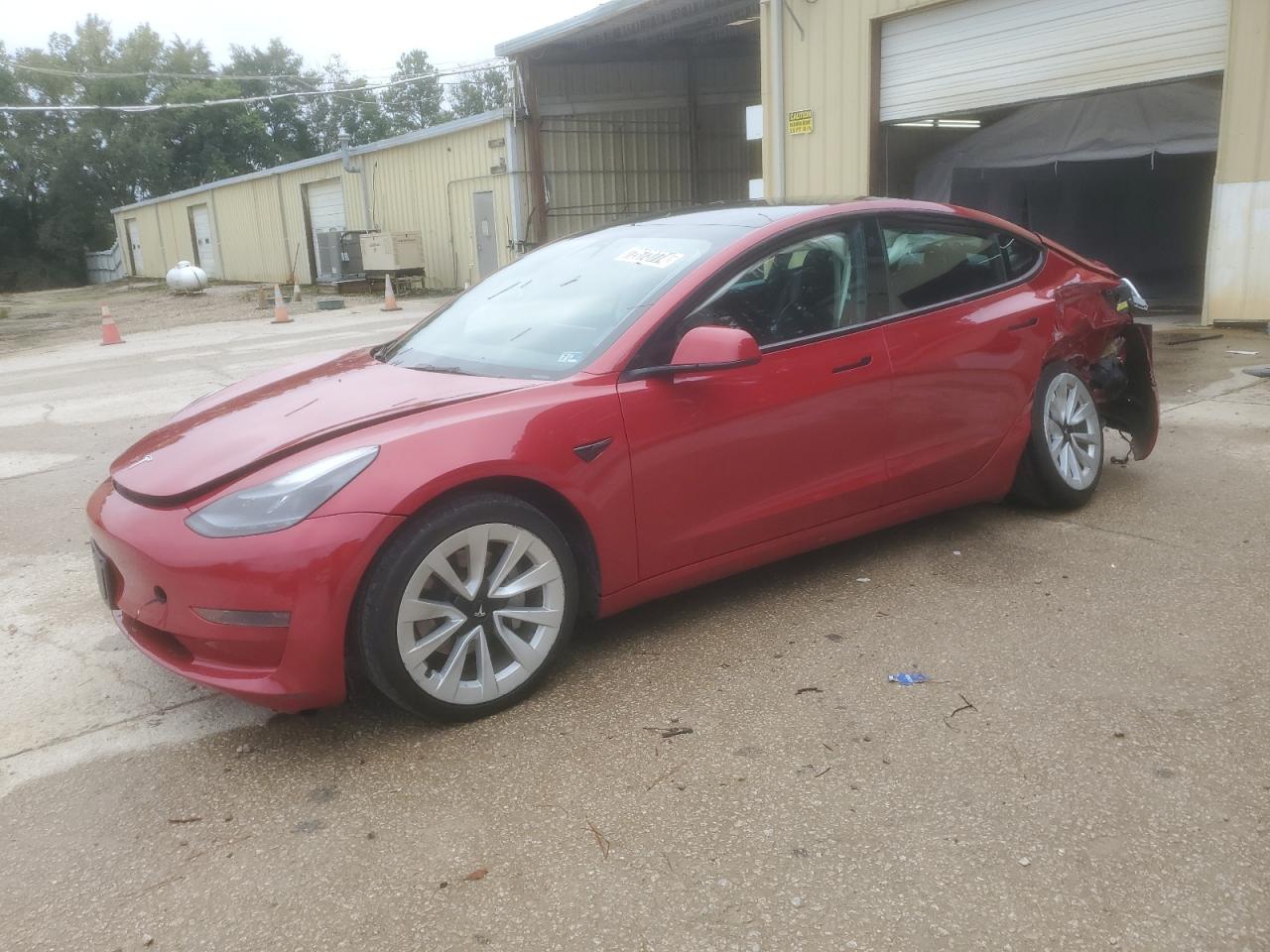 5YJ3E1EA8NF287439 2022 TESLA MODEL 3 - Image 1