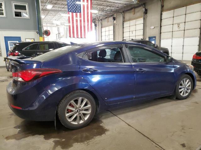  HYUNDAI ELANTRA 2014 Granatowy