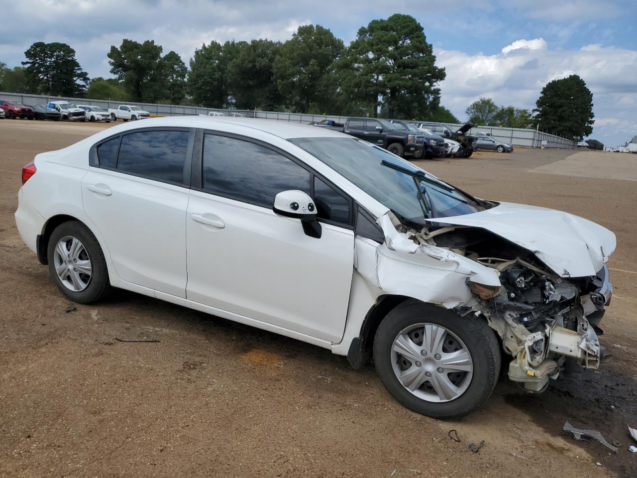 2012 Honda Civic Lx VIN: 2HGFB2F53CH325939 Lot: 72944464