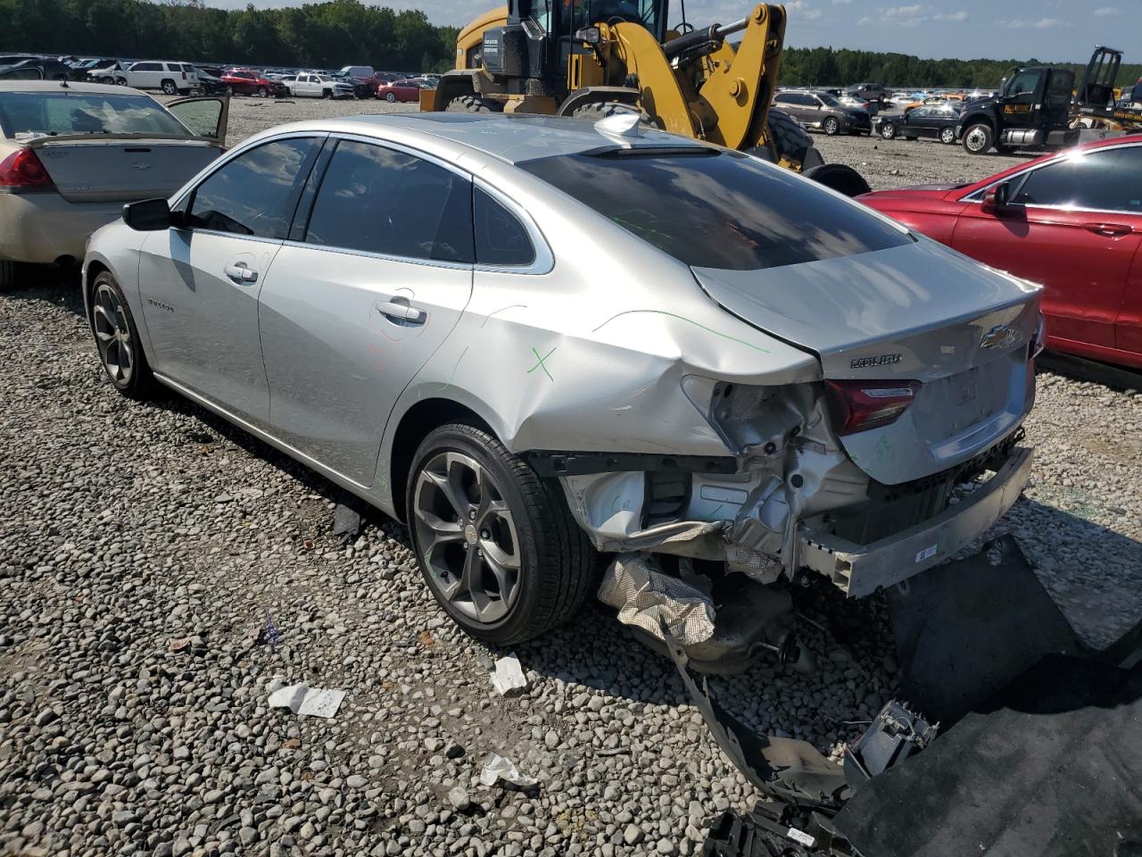 1G1ZD5ST4MF013006 2021 CHEVROLET MALIBU - Image 2