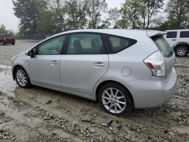  TOYOTA PRIUS 2014 Srebrny