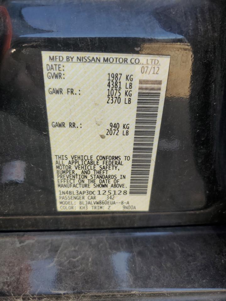 1N4BL3AP3DC125128 2013 Nissan Altima 3.5S