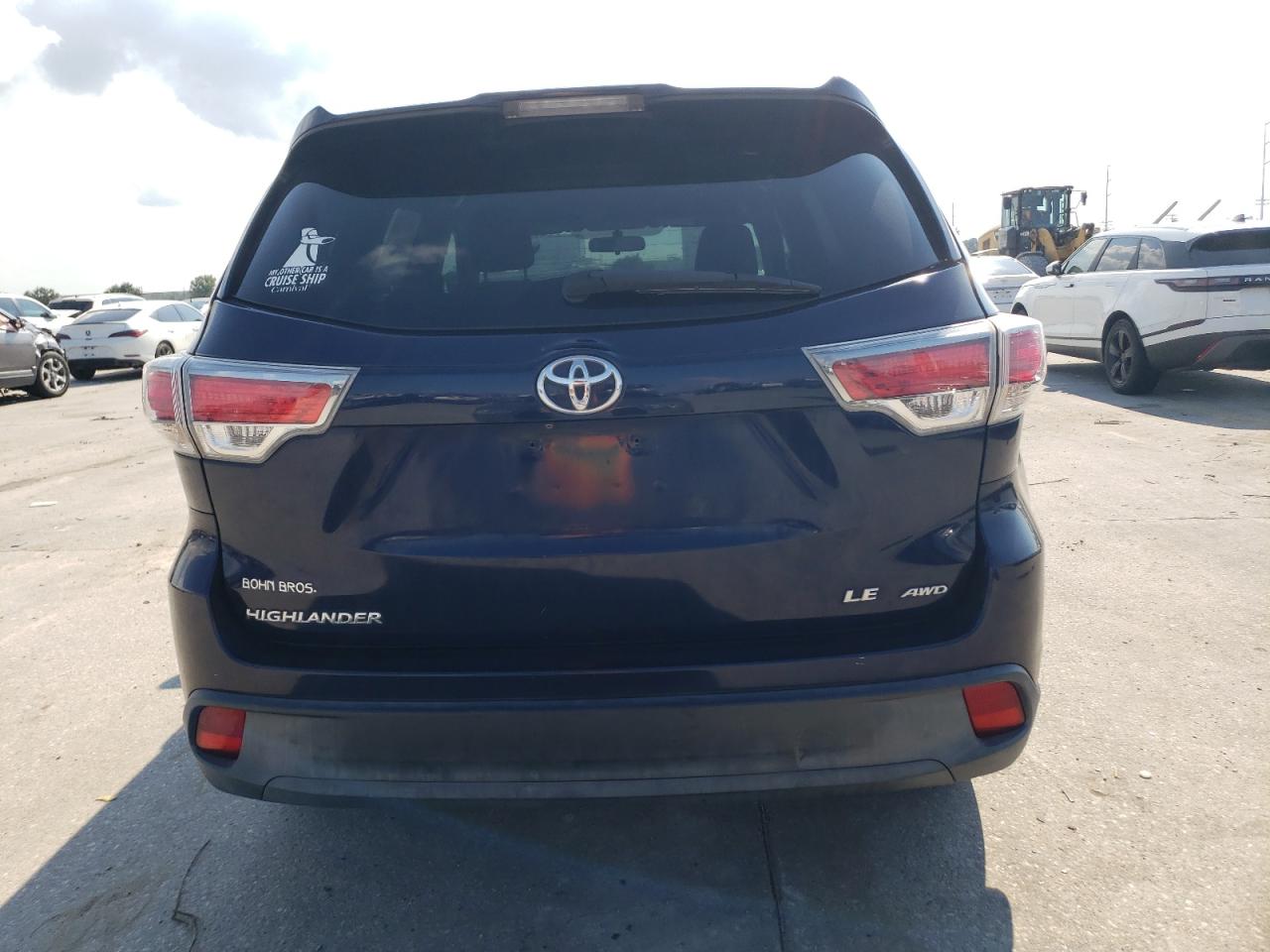 5TDBKRFH5FS163253 2015 Toyota Highlander Le