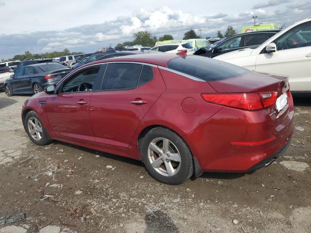 Sedans KIA OPTIMA 2015 Red