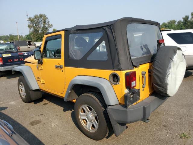  JEEP WRANGLER 2012 Yellow