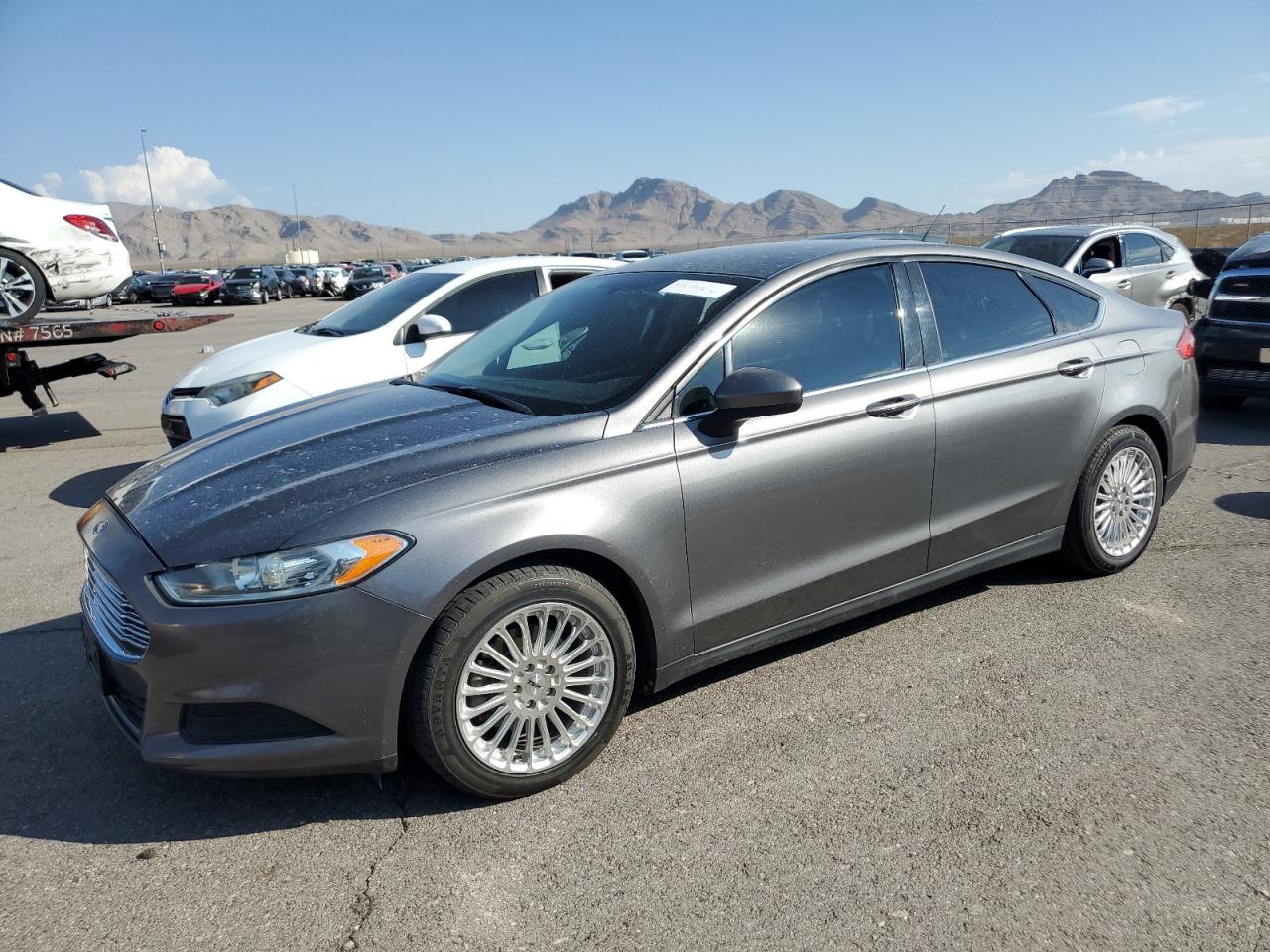 VIN 3FA6P0G70ER203637 2014 FORD FUSION no.1