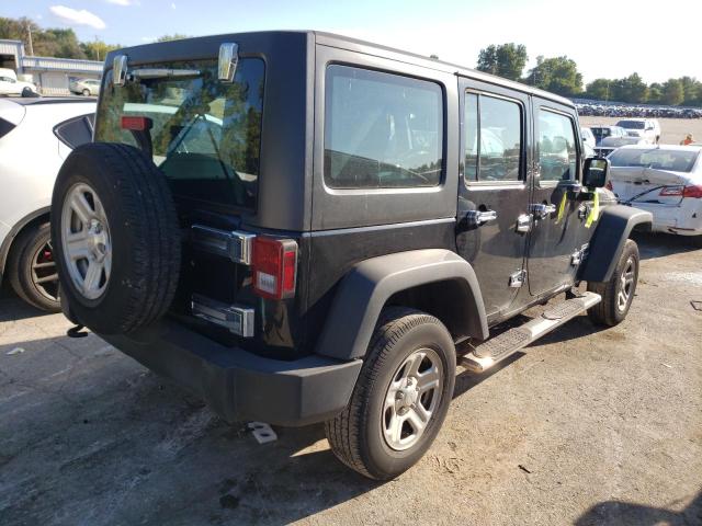 Parquets JEEP WRANGLER 2015 Czarny