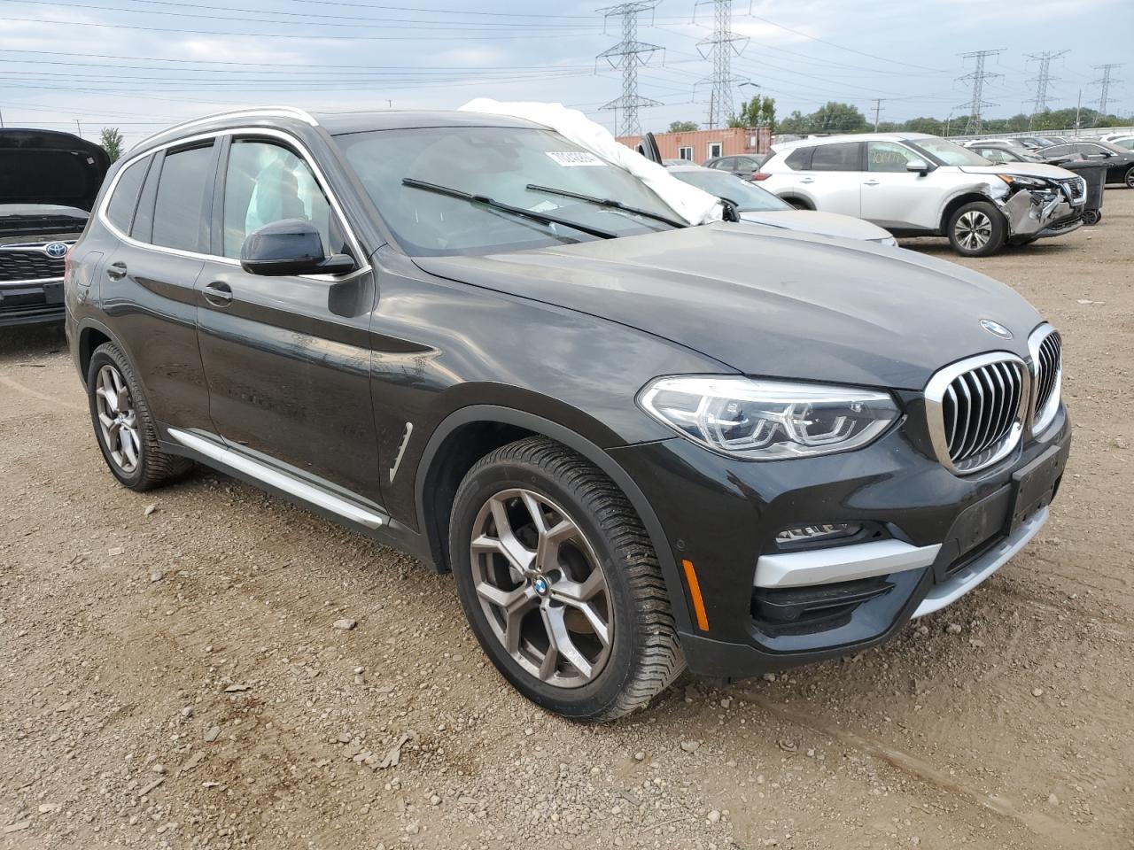 2021 BMW X3 xDrive30I VIN: 5UXTY5C0XM9G87392 Lot: 70242994