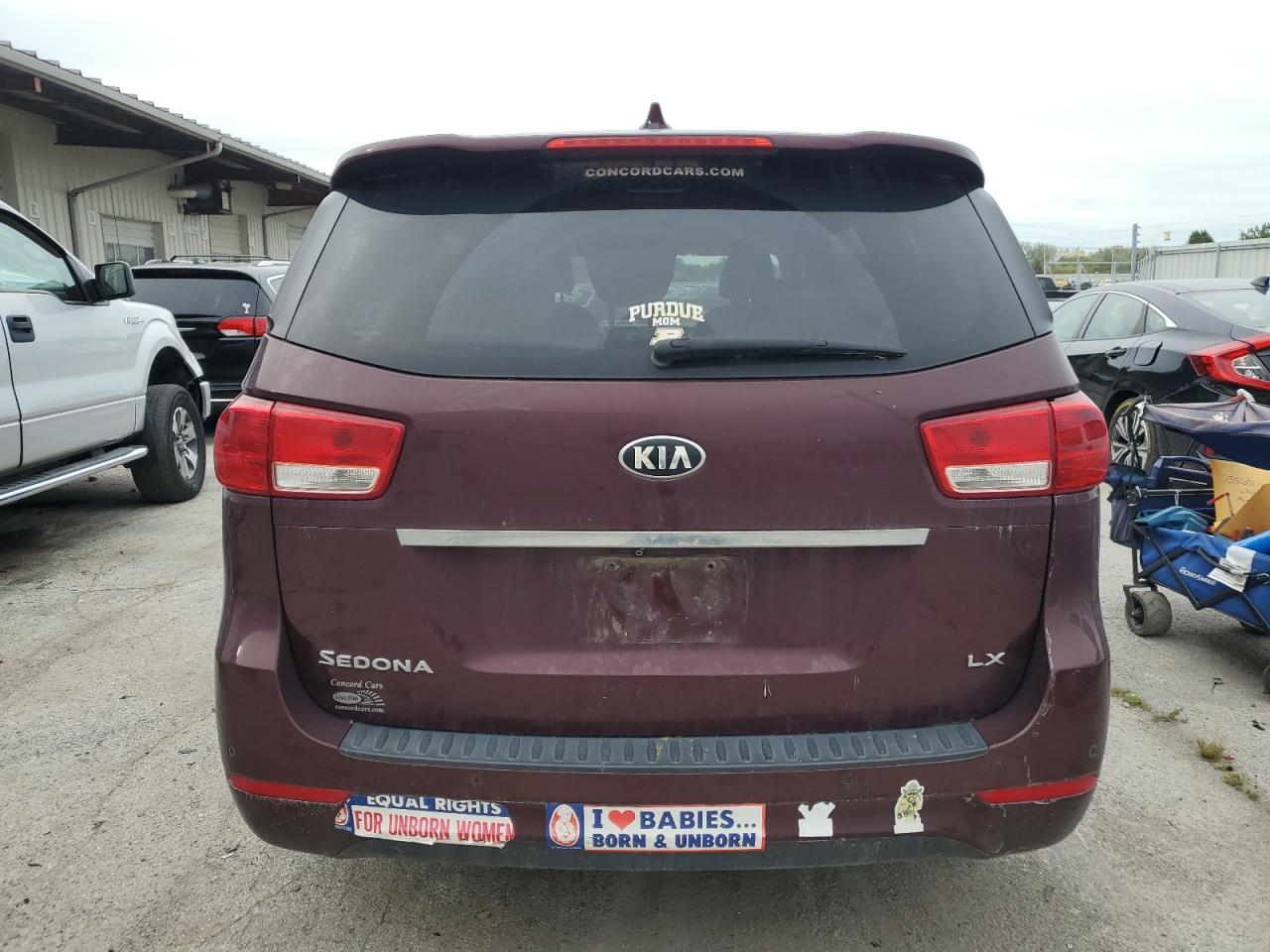 2017 Kia Sedona Lx VIN: KNDMB5C14H6283248 Lot: 73134094