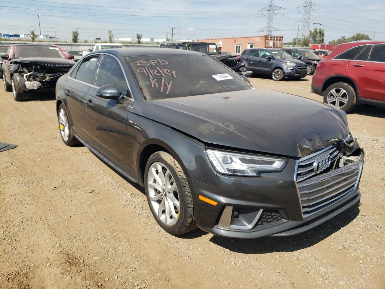 WAUENAF49KA007501 2019 Audi A4 Premium Plus