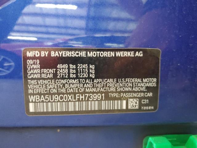 WBA5U9C0XLFH73991 BMW M3 40XI 13