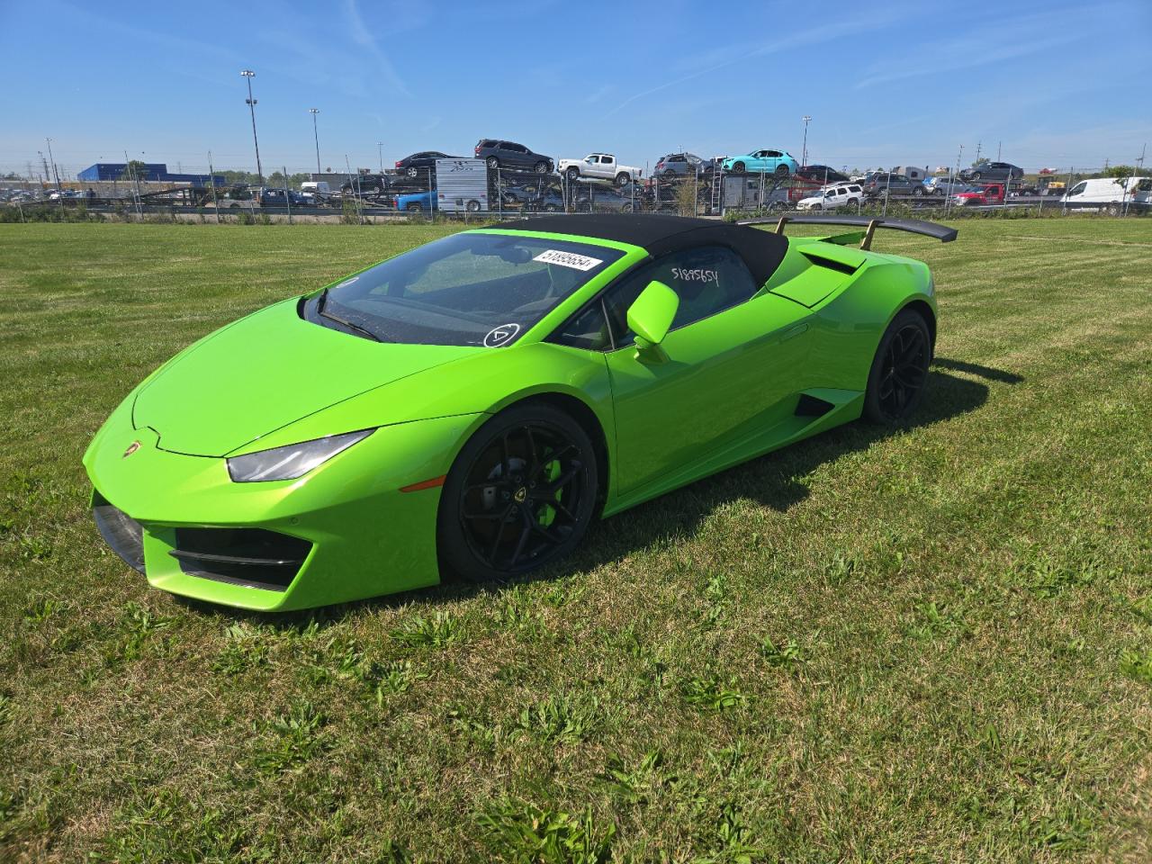 ZHWUR2ZF7HLA08210 2017 Lamborghini Huracan