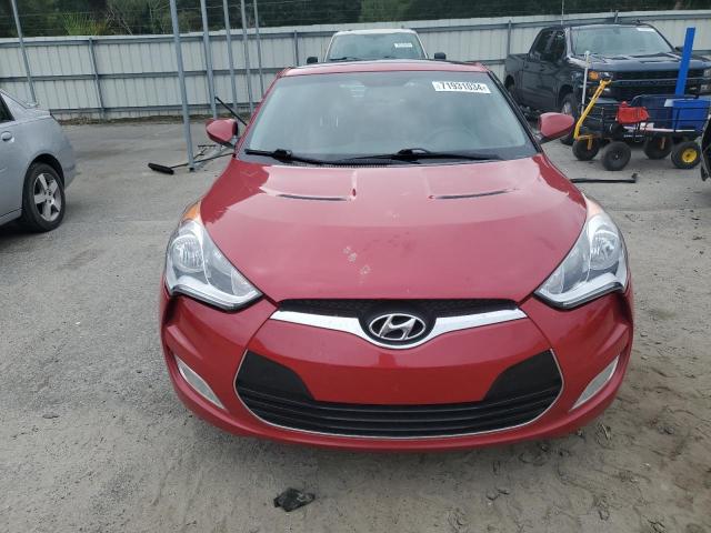  HYUNDAI VELOSTER 2012 Червоний