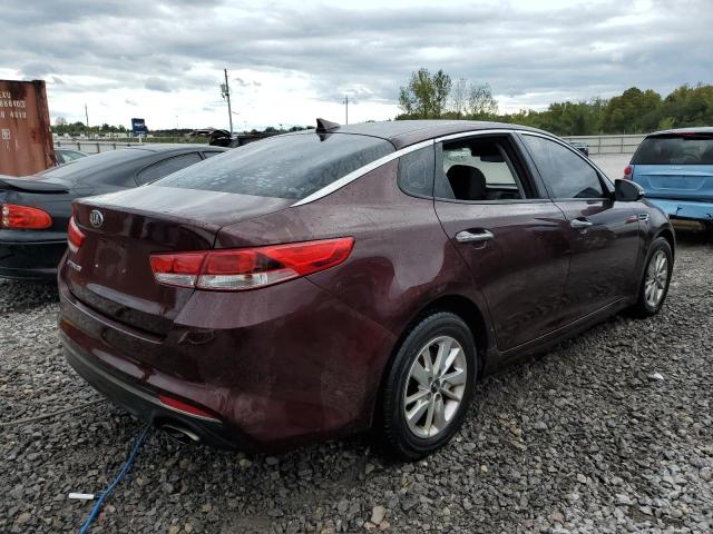  KIA OPTIMA 2016 Maroon