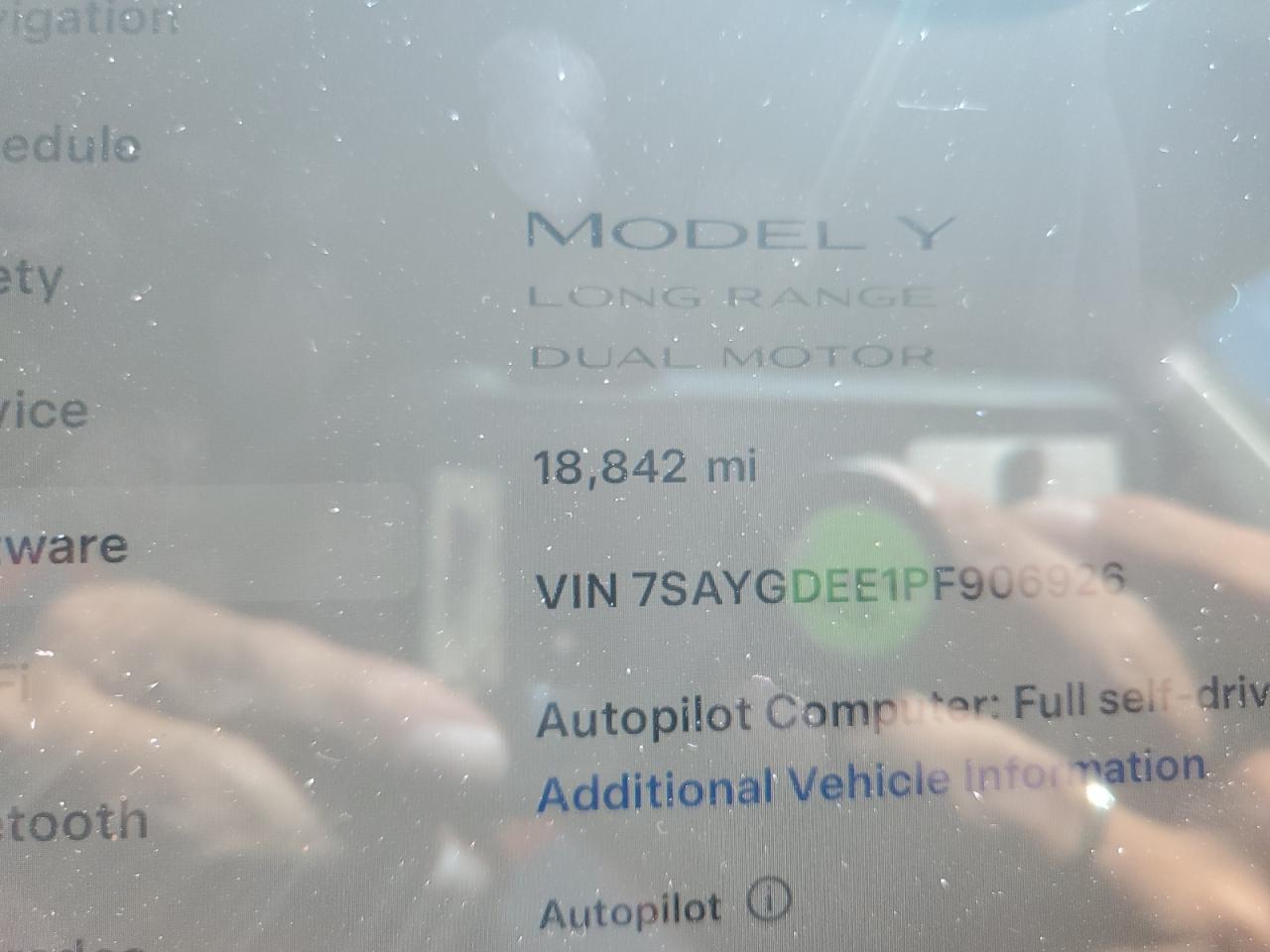 7SAYGDEE1PF906926 2023 Tesla Model Y