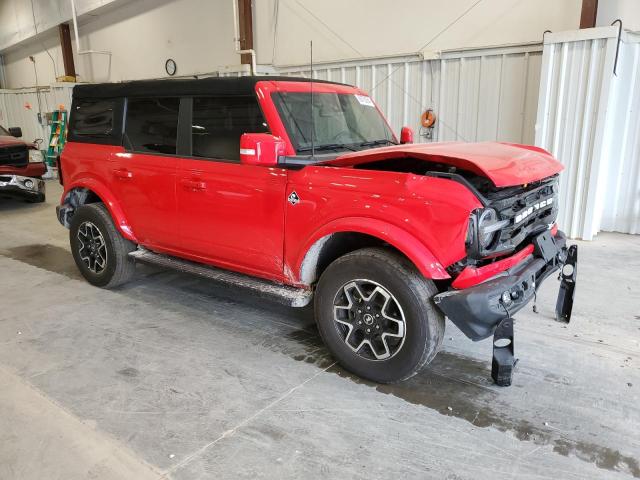  FORD BRONCO 2021 Червоний