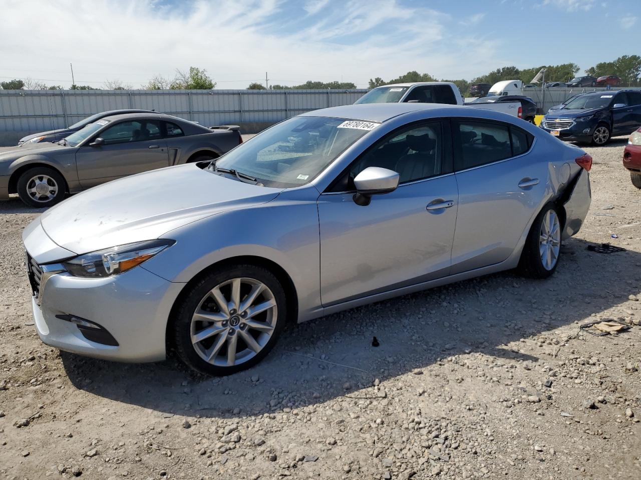 2017 Mazda 3 Touring VIN: 3MZBN1V78HM108989 Lot: 69780164