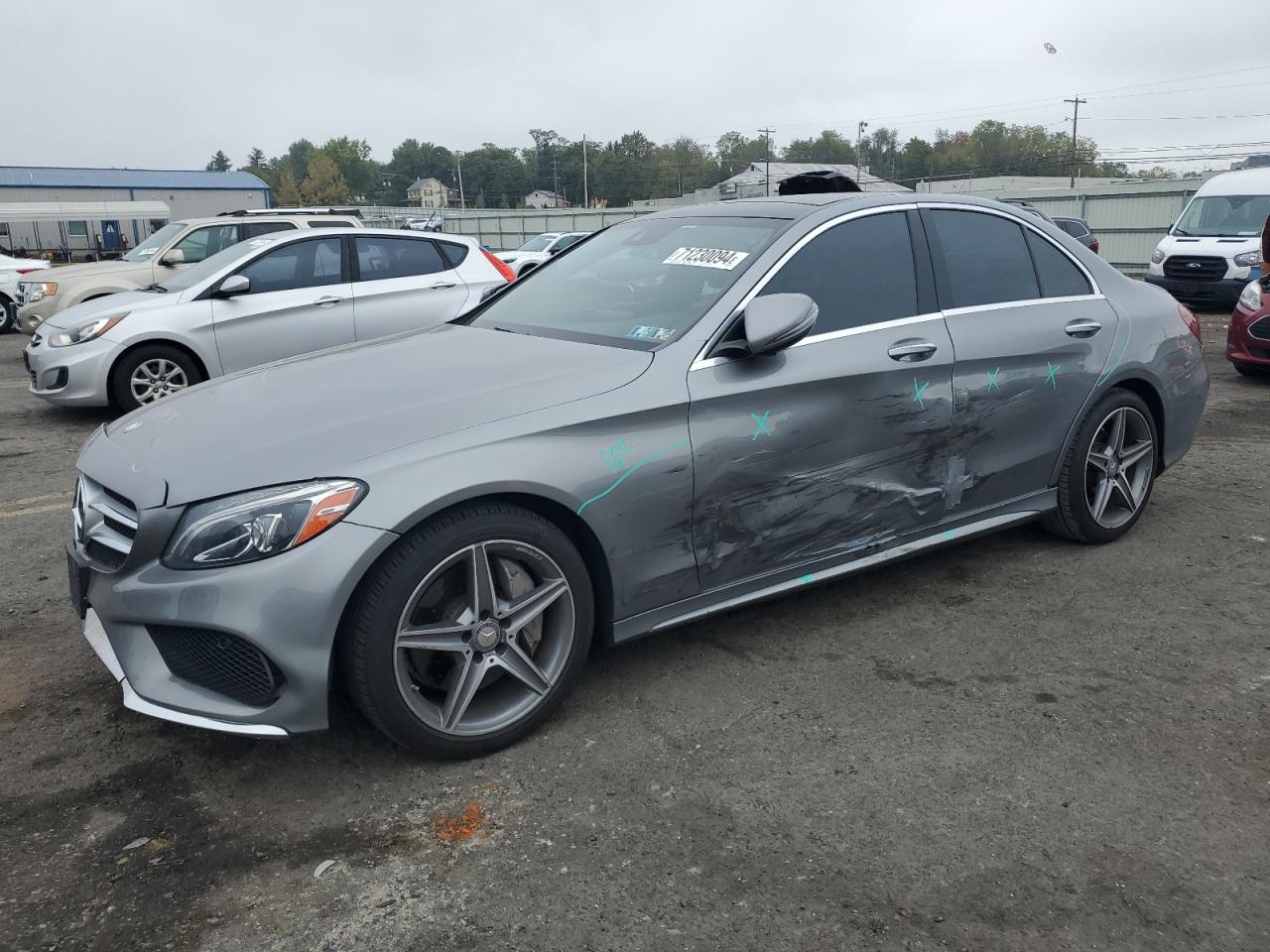 VIN 55SWF4KB5GU122376 2016 MERCEDES-BENZ C-CLASS no.1