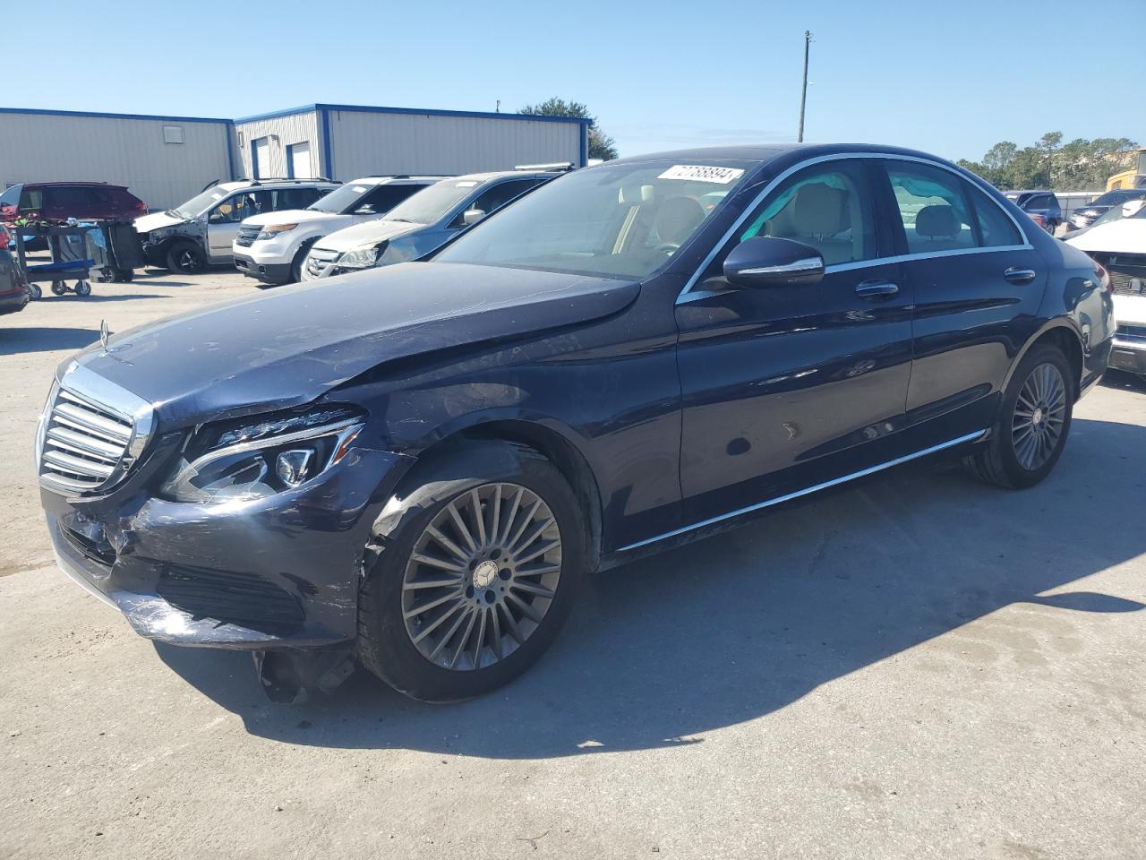 VIN 55SWF4KB3FU032948 2015 MERCEDES-BENZ C-CLASS no.1