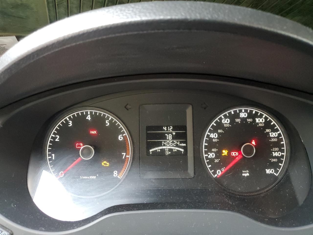 2014 Volkswagen Jetta Base VIN: 3VW1K7AJ8EM274756 Lot: 73351274