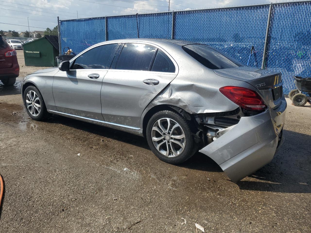 VIN 55SWF4KB7FU035352 2015 MERCEDES-BENZ C-CLASS no.2