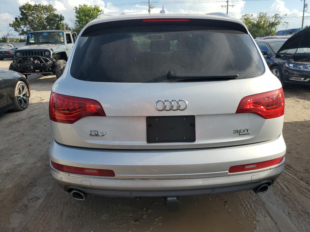 2014 Audi Q7 Premium Plus VIN: WA1LGAFE9ED011641 Lot: 73724694