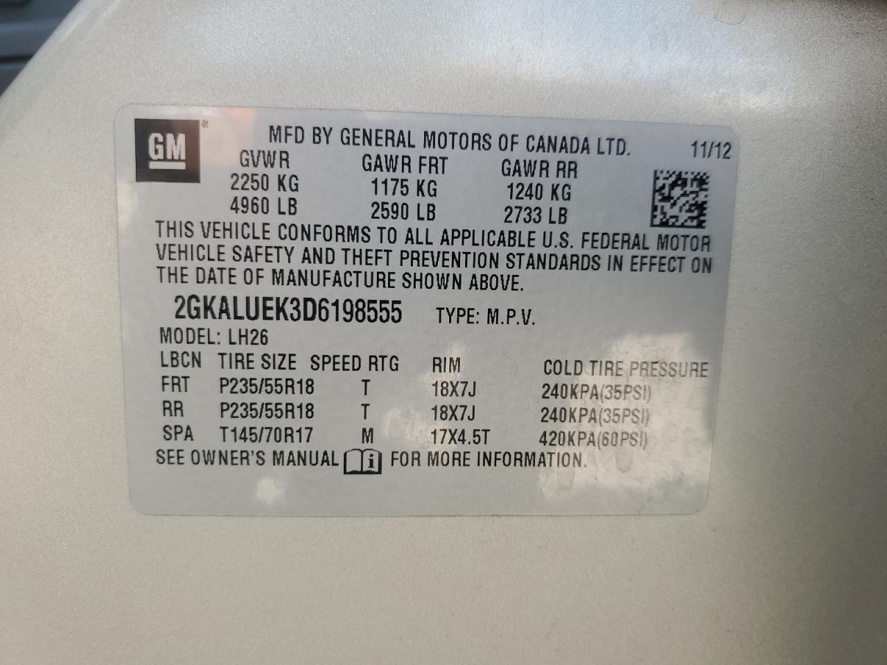 2013 GMC Terrain - Image 13