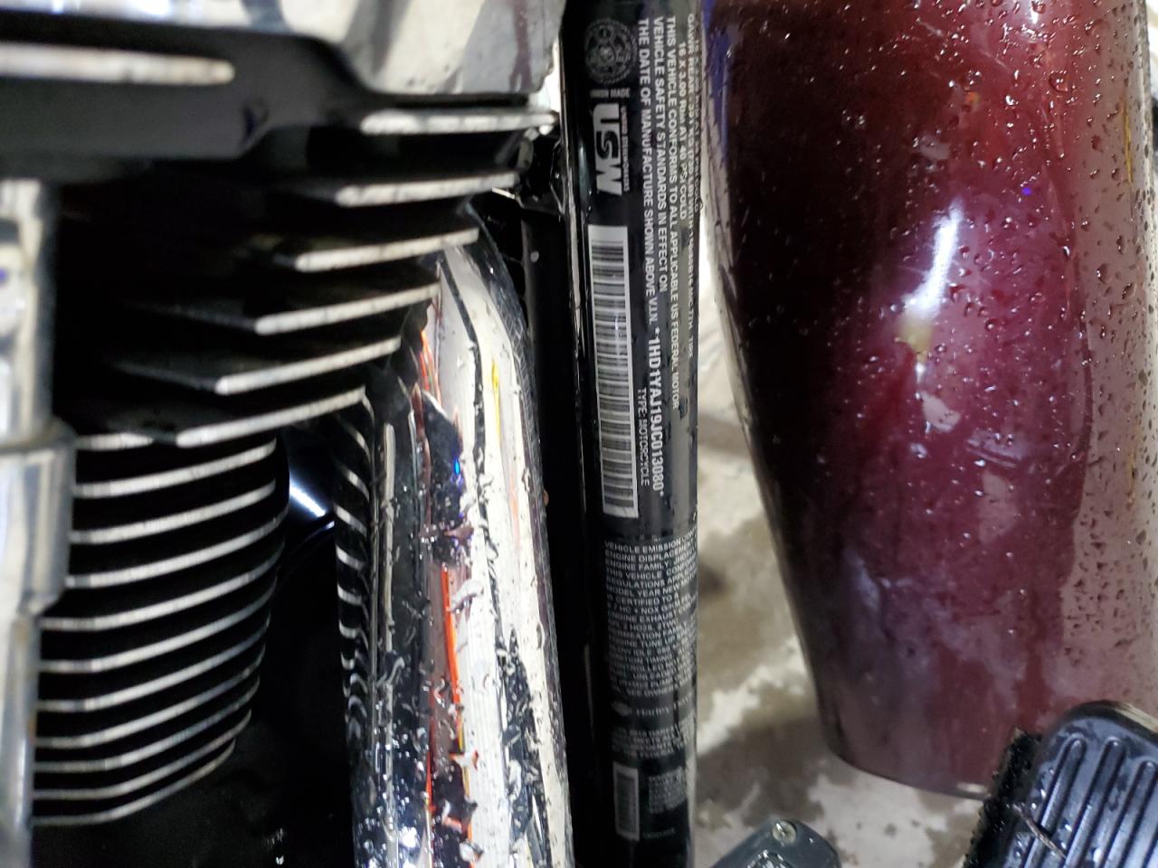 2018 Harley-Davidson Flhc Heritage Classic VIN: 1HD1YAJ19JC013080 Lot: 72245964