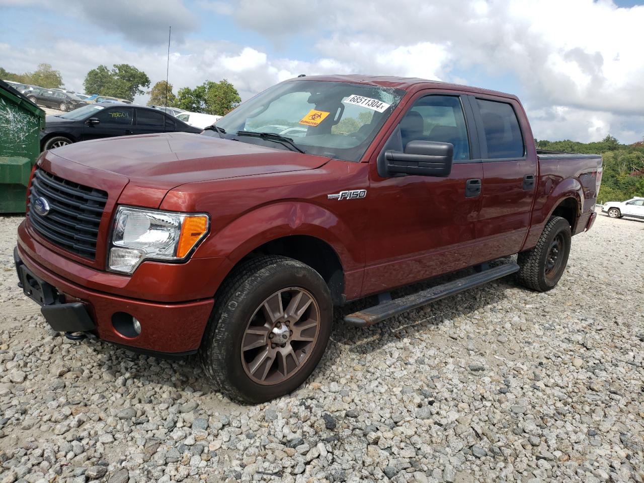 1FTFW1EF2EKE86818 2014 Ford F150 Supercrew