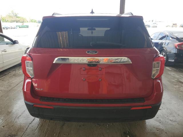  FORD EXPLORER 2022 Czerwony