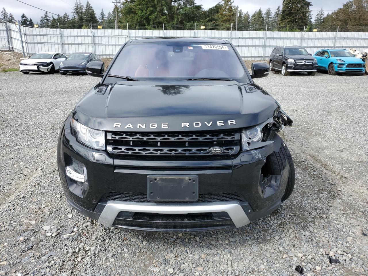 2013 Land Rover Range Rover Evoque Dynamic Premium VIN: SALVT1BG6DH826414 Lot: 71470504