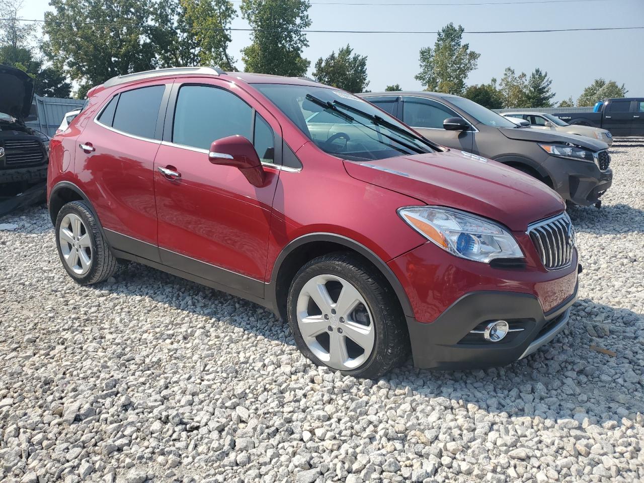 2015 BUICK ENCORE with FRONT END damage, VIN KL4CJFSB1FB094585