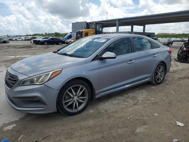 Sedans HYUNDAI SONATA 2015 Srebrny