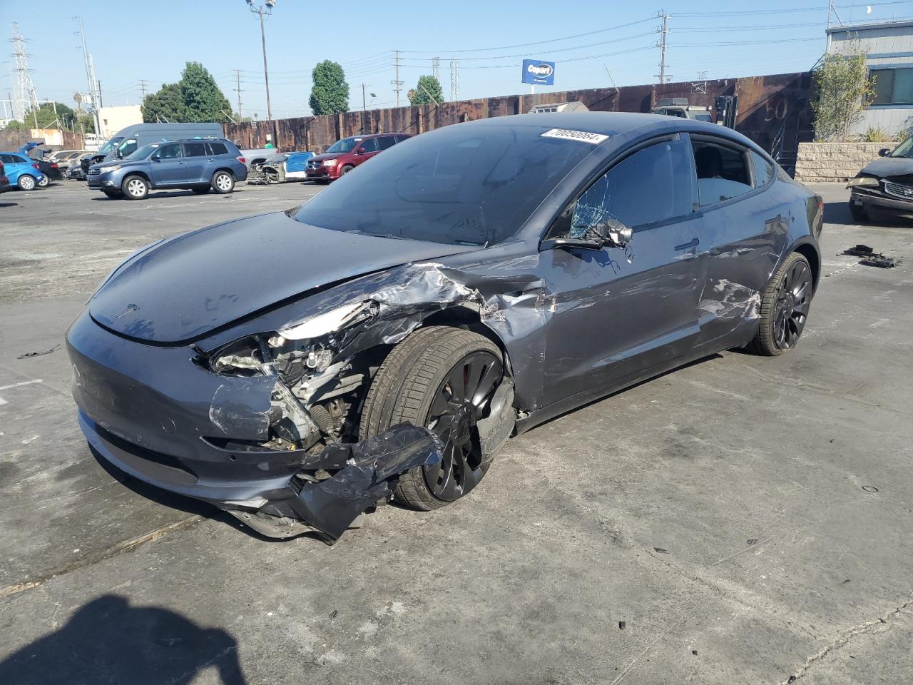 5YJ3E1EC3NF254737 2022 TESLA MODEL 3 - Image 1