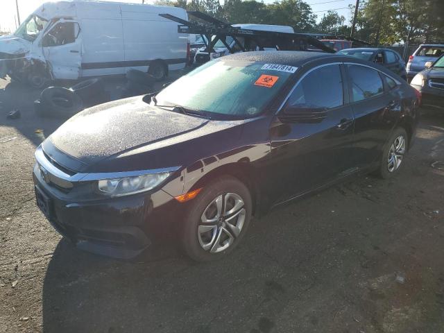 Sedans HONDA CIVIC 2017 Czarny