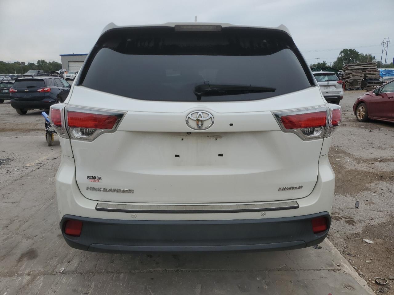 5TDYKRFH3GS169273 2016 Toyota Highlander Limited