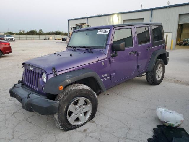 2018 Jeep Wrangler Unlimited Sport იყიდება Kansas City-ში, KS - Front End